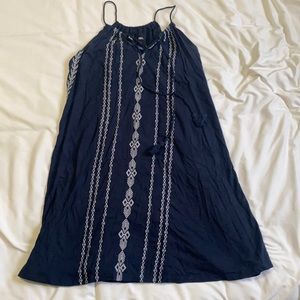 Navy Target Dress